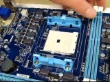 Gigabyte A75M-D2H FM1 AMD APU Motherboard Unboxing & First Look Linus Tech Tips