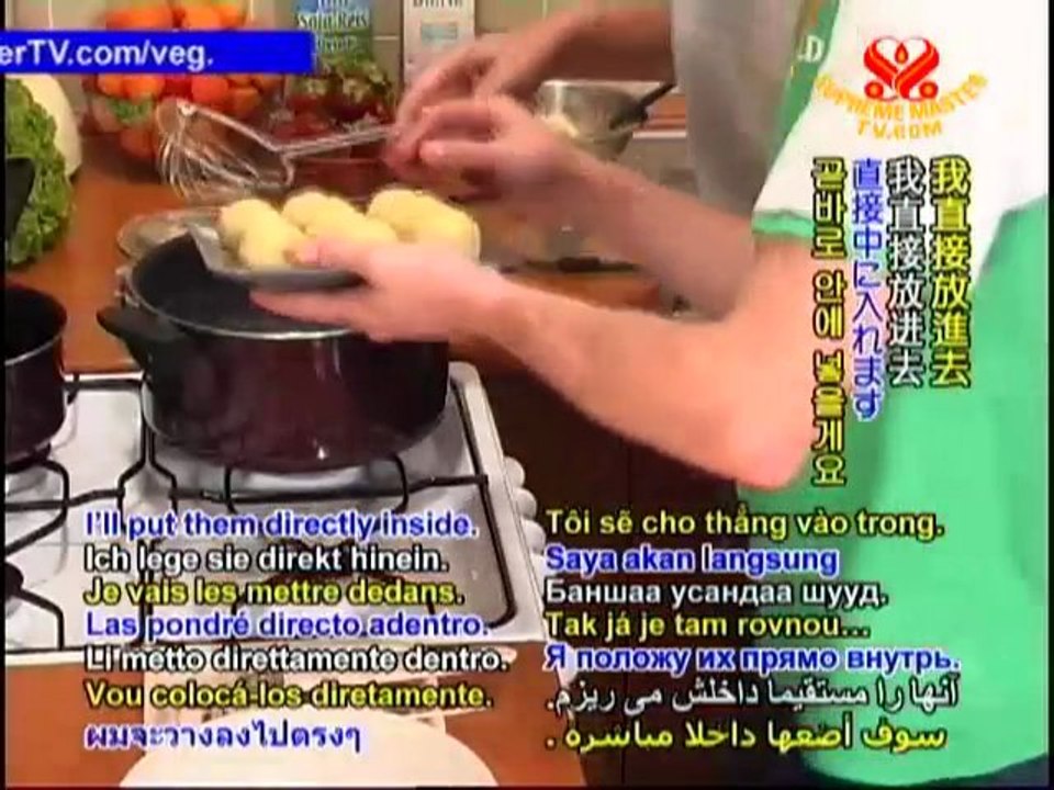 Czech Fruity Tofu Dumplings