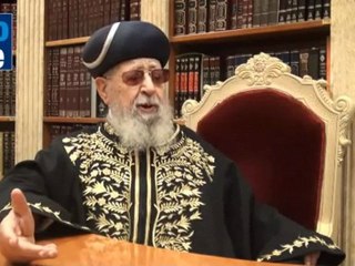 El rabino Yosef podría autorizar la liberación del palestino que intentó asesinarlo