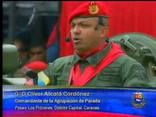 General Cliver Alcalá  Fuerza Armada dejó de ser instrumento de la oligarquía - YouTube