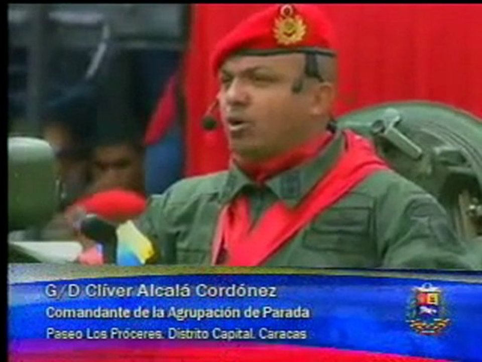 General Cliver Alcalá  Fuerza Armada dejó de ser instrumento de la oligarquía - YouTube