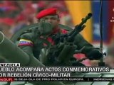 Chávez encabeza actos conmemorativos de Día de la Dignidad