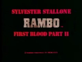 Rambo 2 - First Blood Part II - Trailer originale