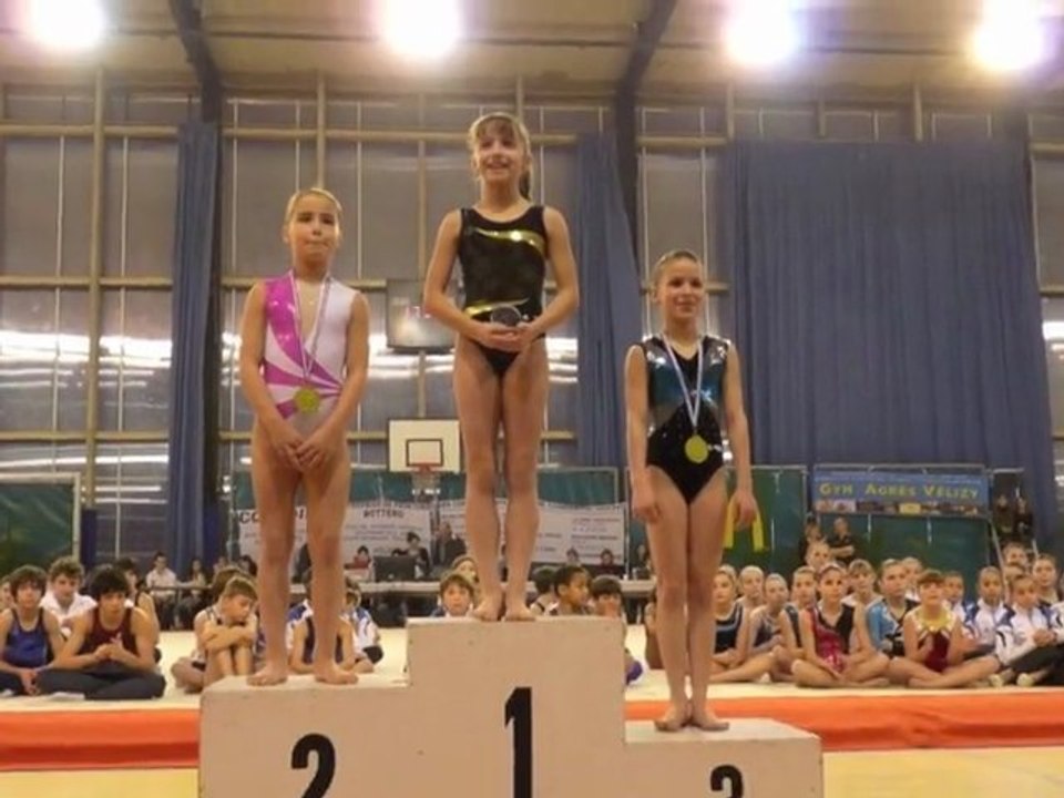 Championnat individuel de gymnastique des Yvelines 2012 à Vélizy.