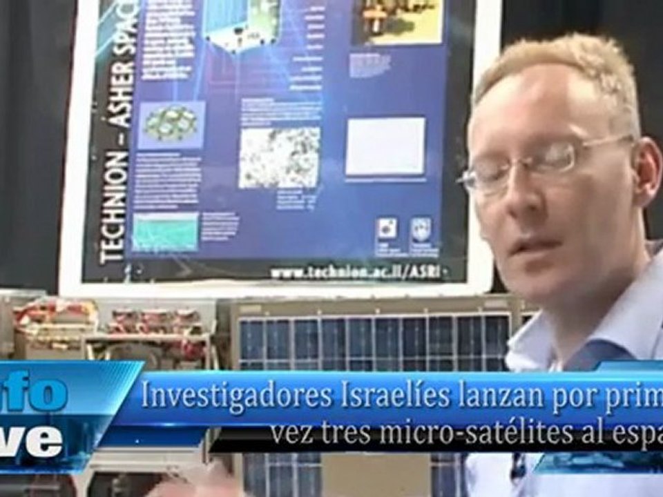 Investigadores Israelíes lanzan por primera vez tres micro-satélites al espacio