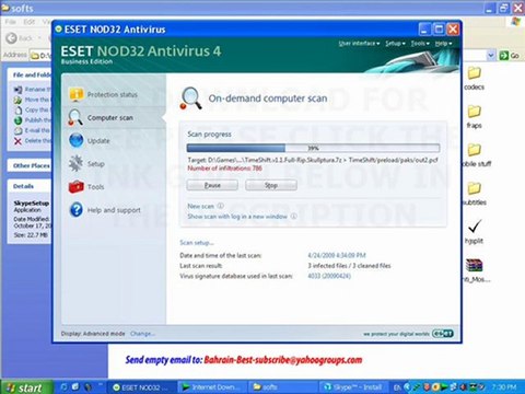 Eset Nod32 Antivirus 5 Free Download ( Full Version / User Name / Password )