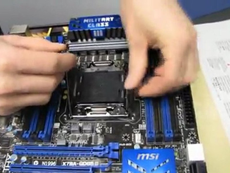 MSI X79A-GD65 8D SLI SB-E Motherboard Unboxing & First Look Linus Tech Tips