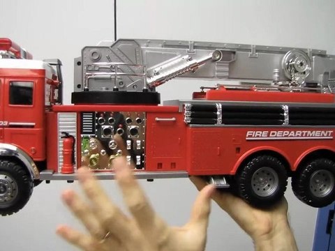 Arctic Hobby Land Rider 503 RC Firetruck Unboxing & First Look Linus Tech Tips
