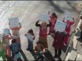 فري برس  مظاهرة أطفال عندان ردا على مجزرة حمص 4 2 2012