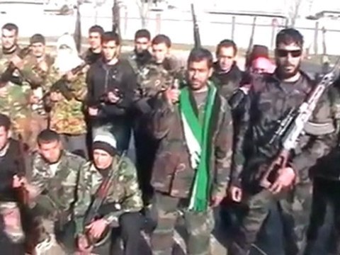 فري برس حمص تلبيسة تشكيل كتيبة شهداء تلبيسة في مدينة تلبيسة 19 1 2012