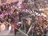 فري برس   حمص باباعمرو تتظاهر نصرة لأهل الخالدية 4 2 2012