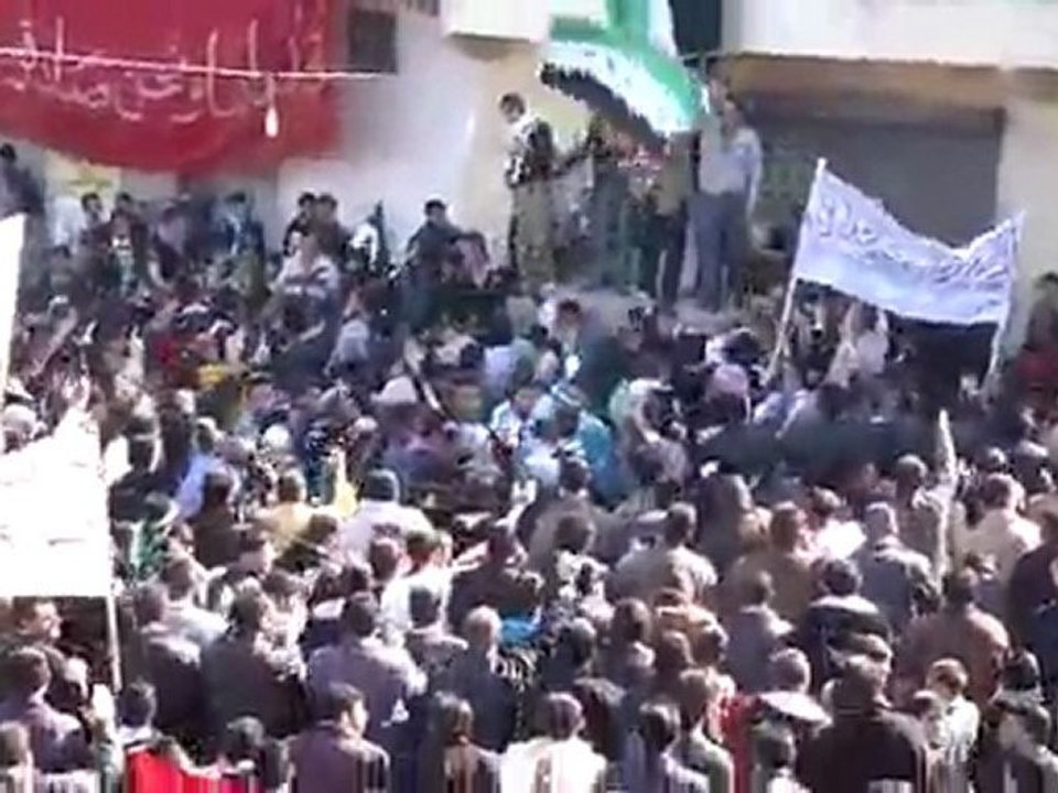 فري برس   حمص الحولة  مظاهرة حاشدة نصرة لابطال الخالدية 4 2 2012