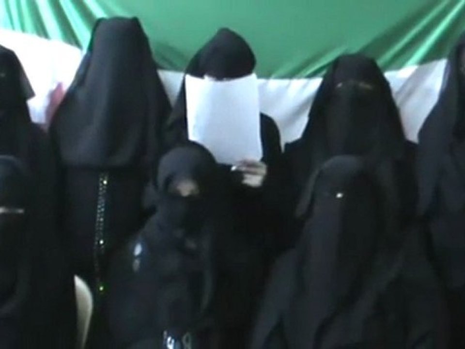 فري برس   الحسكة   بيان حرائر غويران لاهالي مدينة الحسكة 4 2 2012