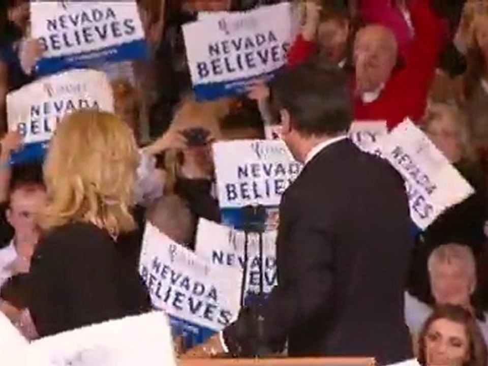 Romney wins big in Nevada