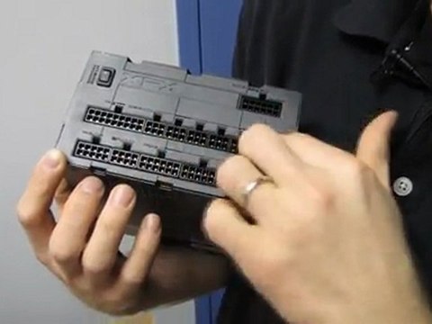 XFX 1050W Pro Series 80PLUS Gold Power Supply Unboxing & First Look Linus Tech Tips.wmv