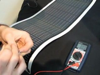 Powerfilm R15 - 600 Solar Battery Charger Unrolling & First Look Linus Tech Tips