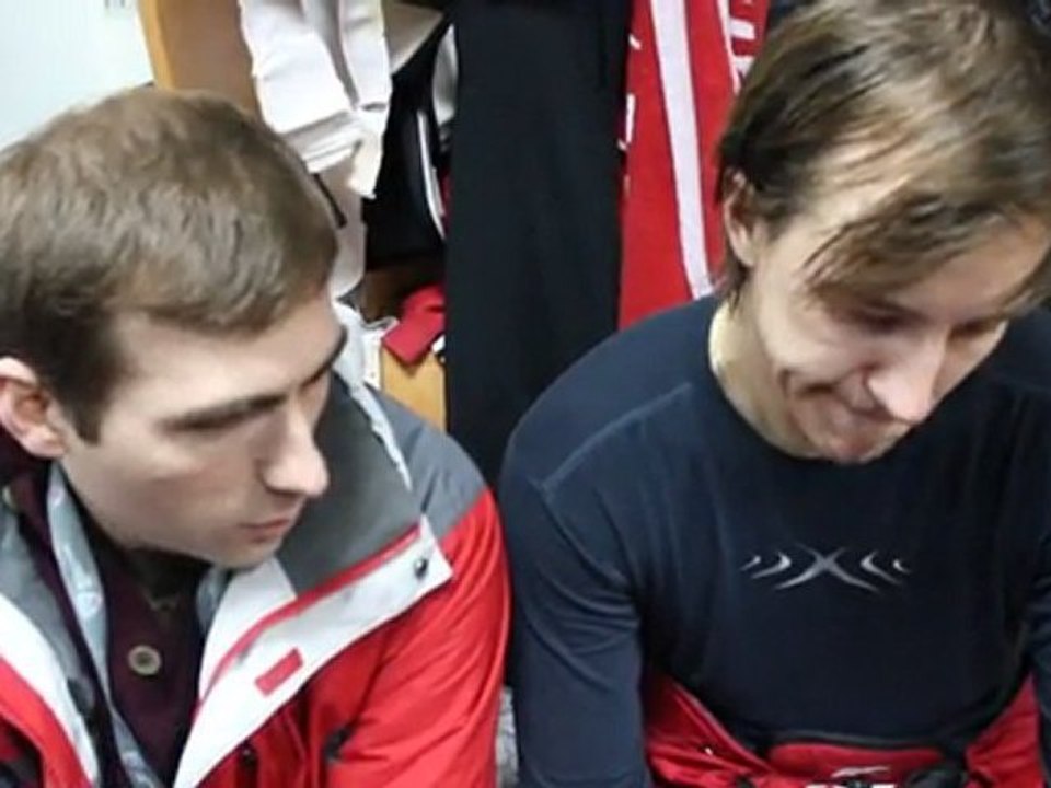 Олег Губин после игры с к.Лев 04.02.12.