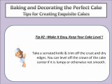 Cake decorating tips-Cake decoration tips