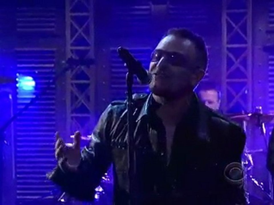 U2 * Magnificent * David Letterman Late Show * U2 week