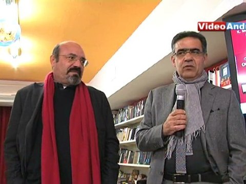 Pino Aprile ad Andria per la presentazione del libro Giù al Sud
