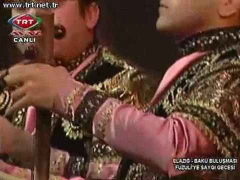 Azerbaycan Bakü - Türkiye Elazığ Fuzuli gecesi Karabağ - Sarı Gelin - Sen sen