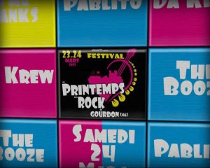 teaser 2 Festival "Les Printemps du Rock de Gourdon"