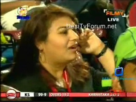 Karnataka Bulldozers vs.Kerala Strikers-Kerala Inning Ov 19-20