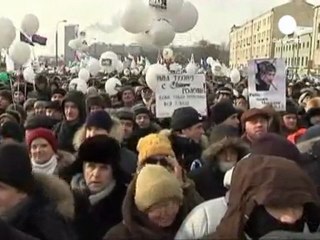 Moskova'daki göstericilerin sayısı polemik konusu oldu