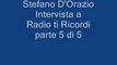 Intervista di Stefano D'Orazio a Radio Ti Ricordi - parte 5