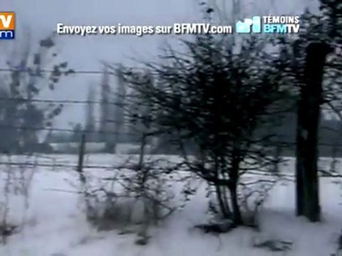 La France sous la neige par les témoins BFMTV