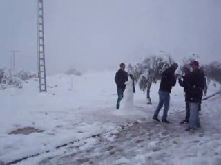 RADAR "CHLEF " SOUS LA NEIGE-2012