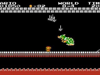 Super Mario Bros (5) L'Affrontement Final Contre Bowser !