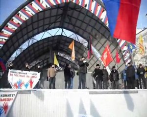 Националисты в акции протеста 4 февраля. Вятка.