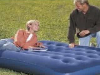 Flocked Double size Air Bed  Mattress