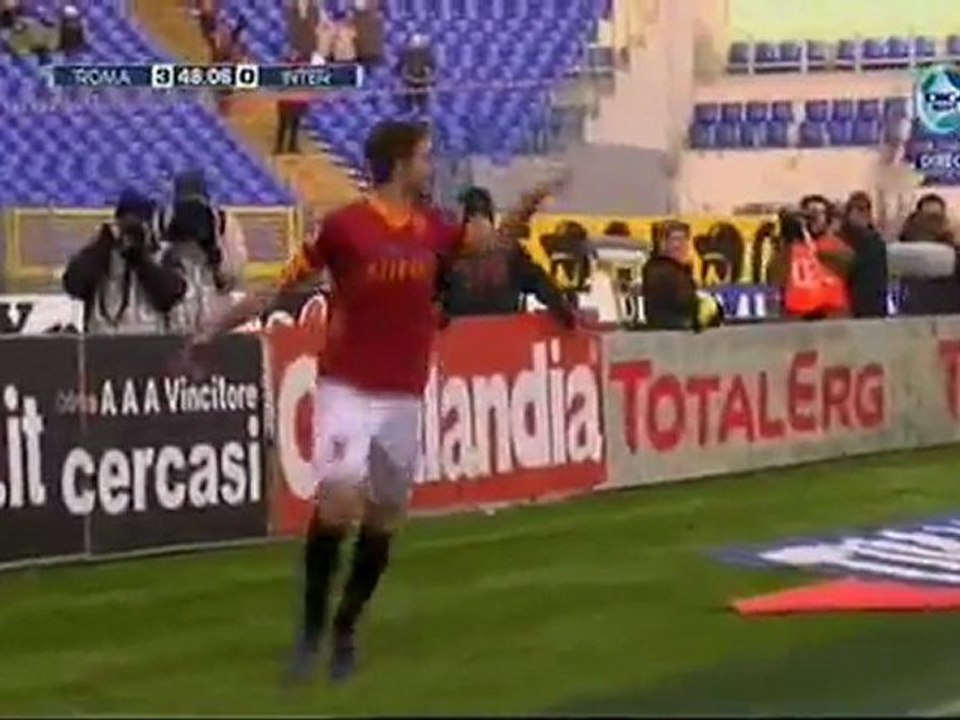 Рома - Интер (Голы матча)