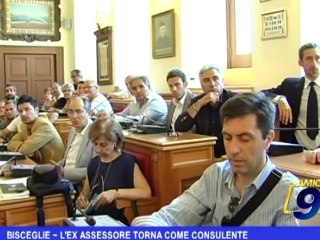 Bisceglie | L' ex assessore torna come consulente