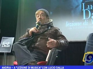 Andria | A lezione di musica con Lucio Dalla