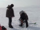 How to Drill a Hole Through 7 Feet of Ice