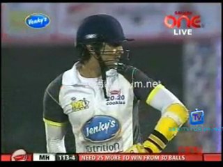 Bengal Tigers vs.Mumbai Heroes-Mumbai Heroes Inning Ov115-16