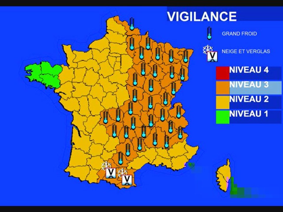 Météo 6 février 2012: Prévisions à 7 jours, encore un froid sibérien !