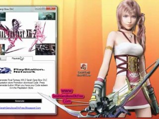 Final Fantasy XIII-2 Serah Genji Bow DLC Free Download