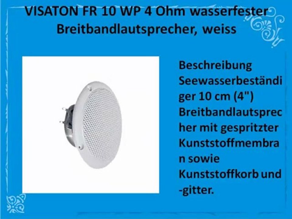 10 Besten Visaton zum Kaufen