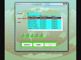 présentation MIK V2-Logiciel de gestion des paris aux courses