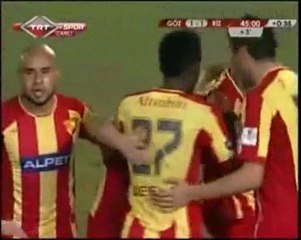 Göztepe - Çaykur Rizespor maç golleri