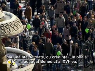 Papa: În boală experimentăm limitele noastre