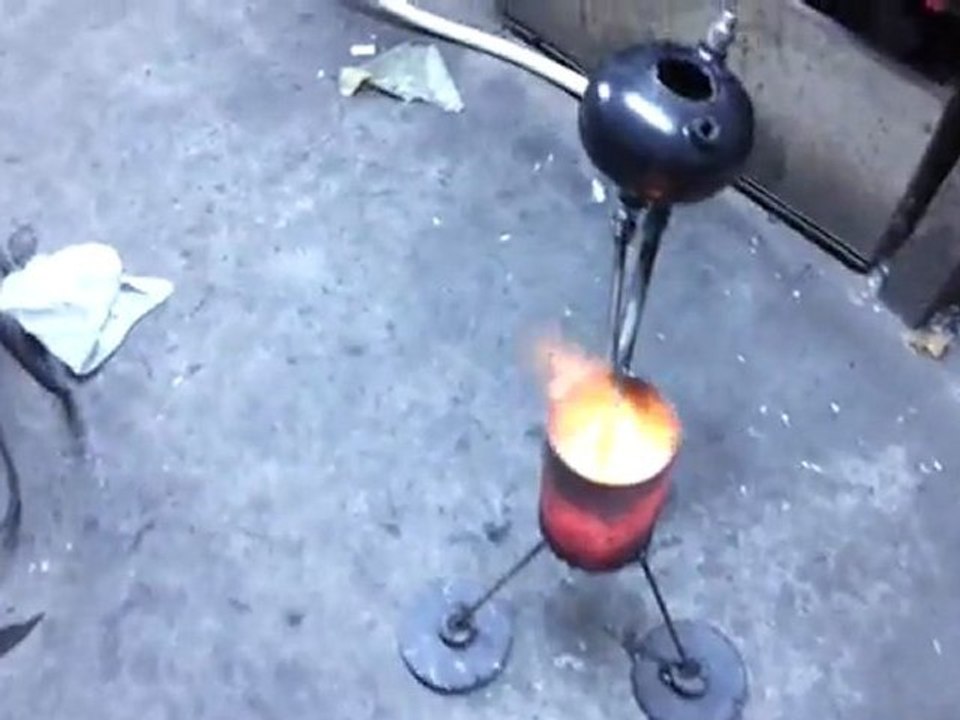 Brûleur à gazéificatin