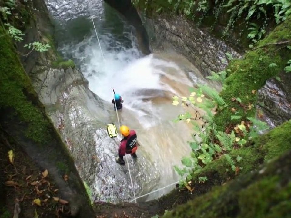 Canyon du Ternèze, Chambéry massif des Bauges | Vertical Aventure