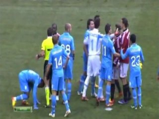 La agresión que le costó una expulsión a Ibrahimovic