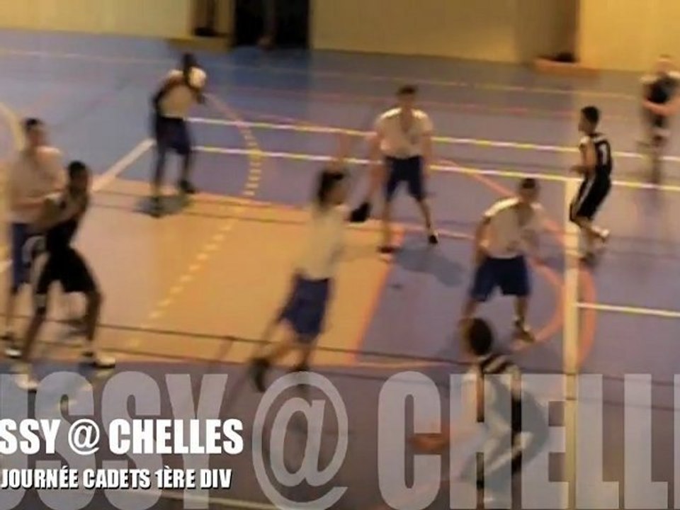 4ÈME JOURNÉE CADETS 1ÈRE DIV : BUSSY @ CHELLES