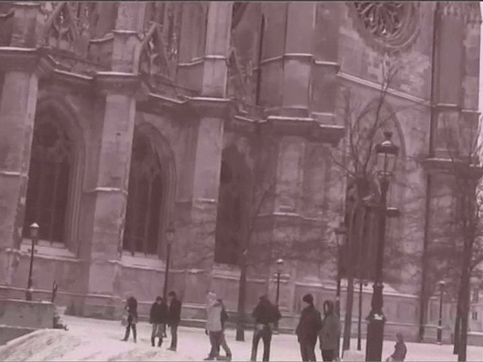 Orléans sous la neige